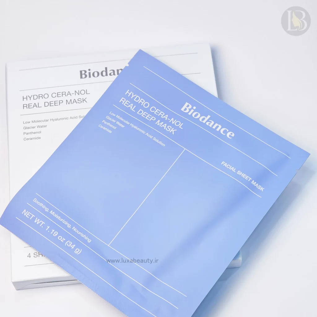 ماسک مرطوبکننده و ضدخشکی پوست از برند بایودنس biodance