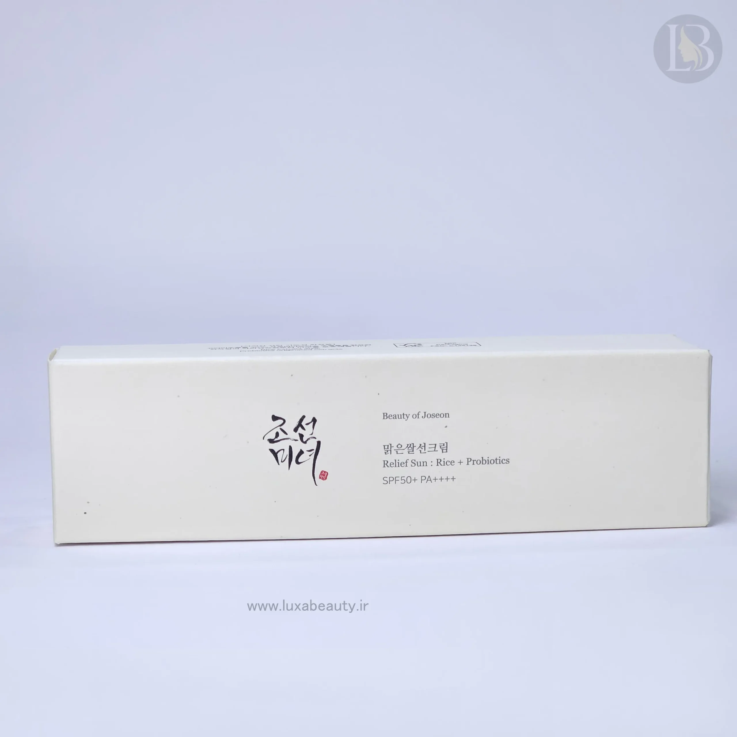 عکس جعبه کرم ضد آفتاب بیوتی آف جوسان کرم ضد آفتاب بیوتی آف جوسان SPF50 اصل کرهای Beauty of Joseon Sunscreen